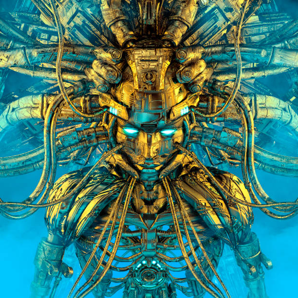 istock Golden goddess awakens 1216334424