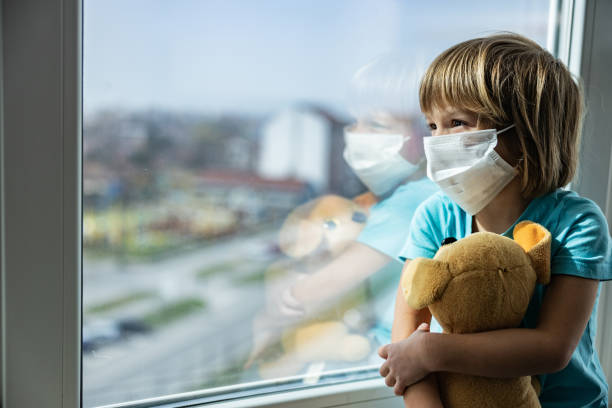 istock My teddy bear and I are in quarantine! 1216334773