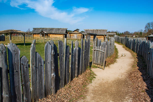 istock Kernave, Lithuania, UNESCO world heritage 1216335836