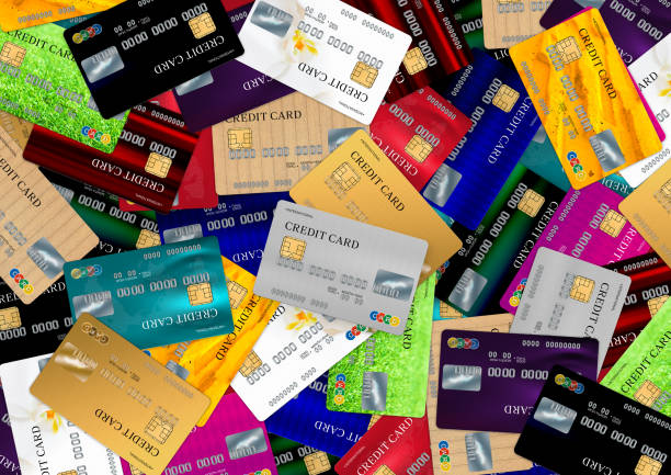 istock Creditcards piled up in large quantities 1216339485