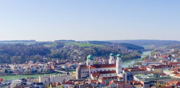 istock View to Passau Bavaria from above 1216340009