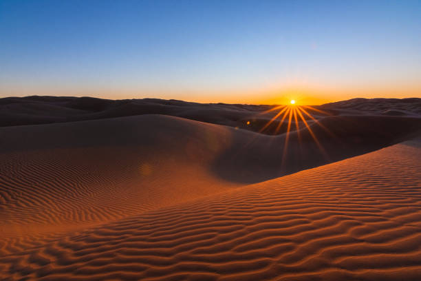 istock Glamis Sand Dunes - Sandy Sunset 1216351875