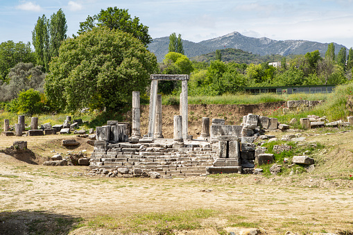 Lagina Hekate Antique City is located within the borders of Turgut town of Yatagan district of Mugla