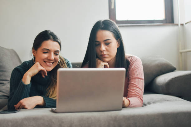 istock Two young women friends 1216368268
