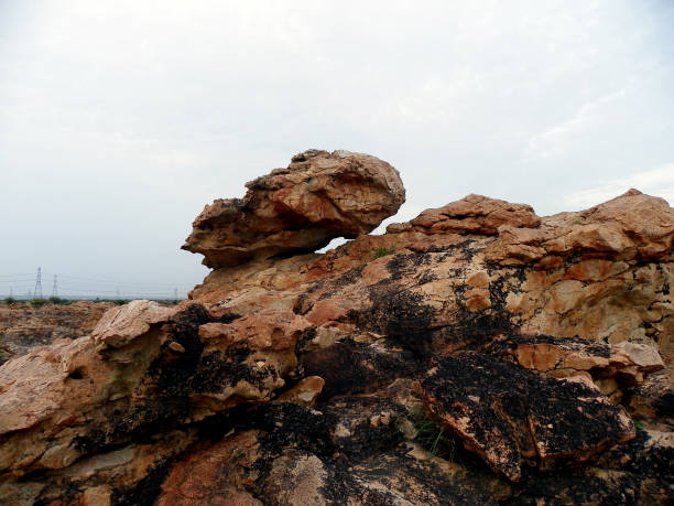istock rock formation by weathering 1216376856