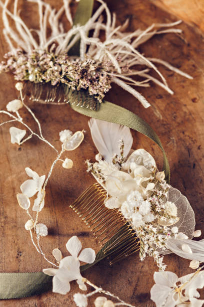 istock Hair Clip for Brides 1216381634