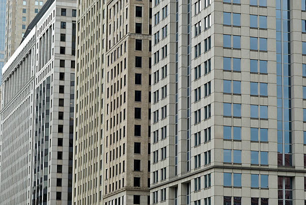 istock Office building  of Chicago city 121638492