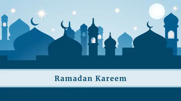 Vector illustration of Ramadan