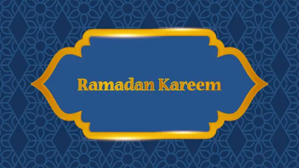 Vector illustration of Ramadan background