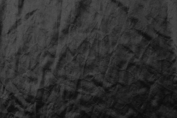 istock Abstract black fabric cloth texture background or liquid wave or wavy folds 1216397254