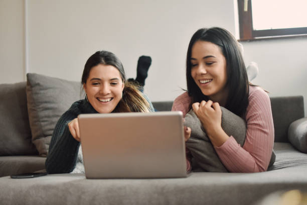 istock Two young women friends 1216400738