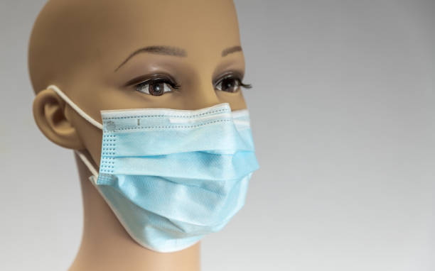 istock Medical face mask detail 1216406145