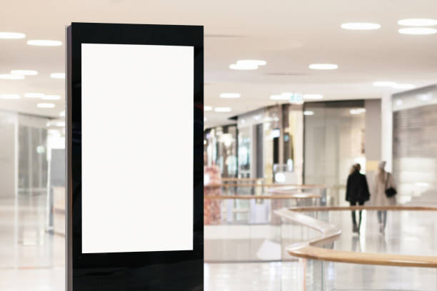 istock Electronic billboard in a modern shopping area 1216414705