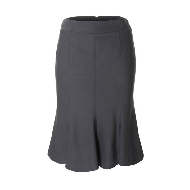 istock Women's gray skirt 1216414953