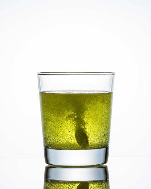 istock The effervescent tablet dissolves in a glass of water. 1216416635