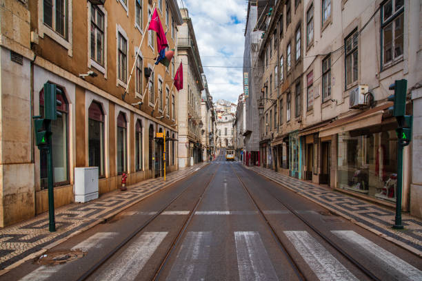istock view of Lisbon Downtown 1216420128
