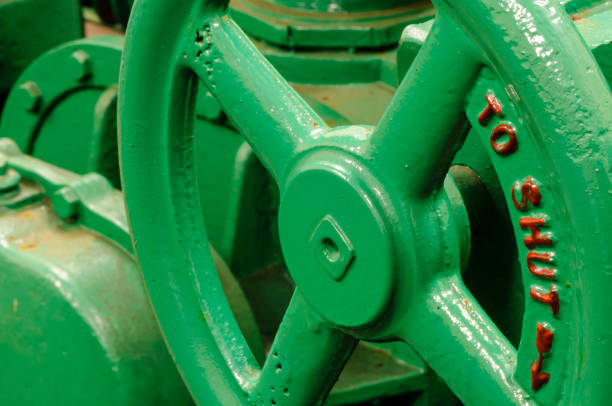 istock A large cast-iron cut-off wheel on a valve 1216423525
