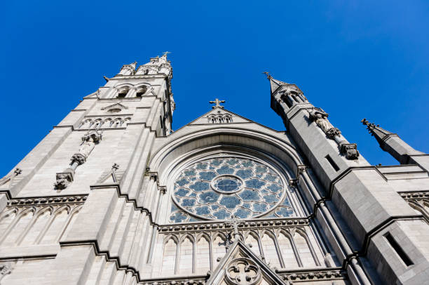St. Mary's Cathedral showcasing a Gothic revival style of architecture, a popular tourist attraction in  Killarney, Ireland