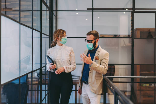 istock Global business and COVID-19 concept 1216424265