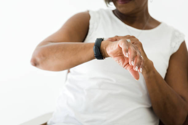 istock Unrecognizable woman checking the time 1216426302