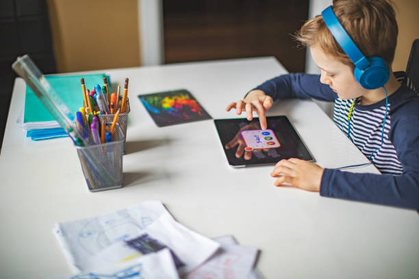 istock Homeschooling and distance learning 1216439494