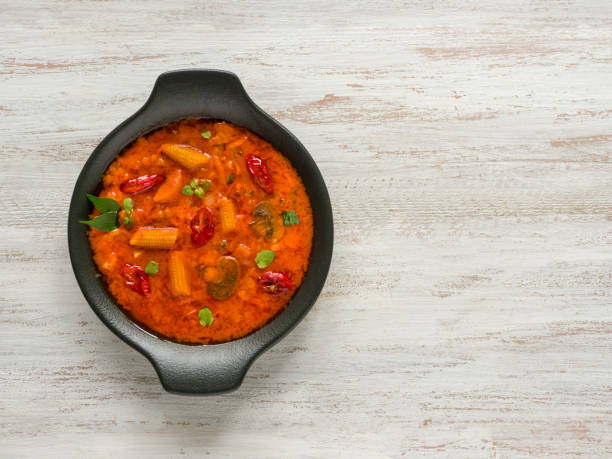 istock Goan vegetable curry, Indian food. 1216442769
