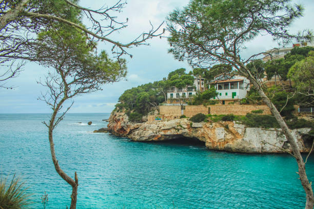istock coastline at Cala Santanyi 1216446392