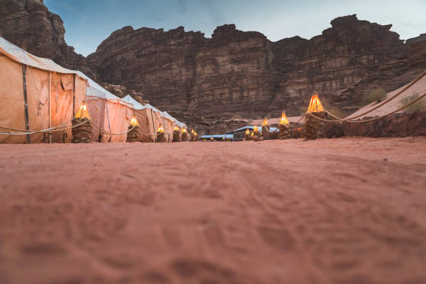 istock Desert Camp, Wadi Rum, Jordan 1216447719