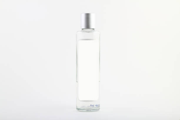 istock Bottle of cologne isolated over a white background. 1216455026