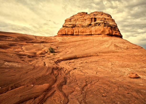 ein erstaunlicher sandstein - majestic awe canyon national park stock-fotos und bilder