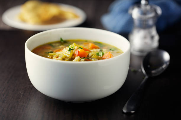 istock Healthy vegan broth 1216469760