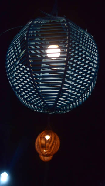 istock Ornaments of decorative lighting 1216476332