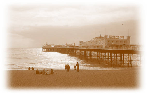 England Brighton stock photo