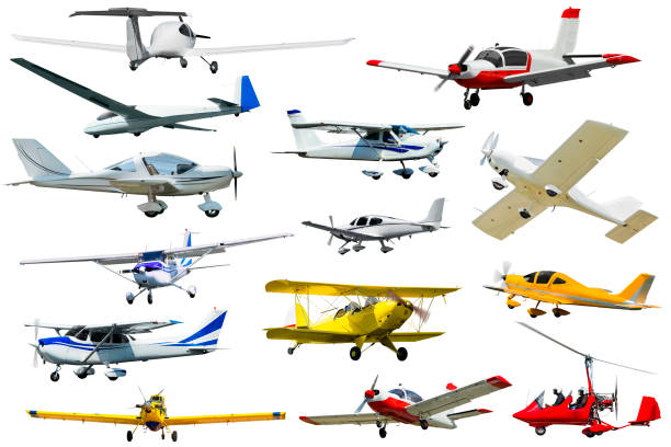 istock Collage of different modern airplanes 1216484695