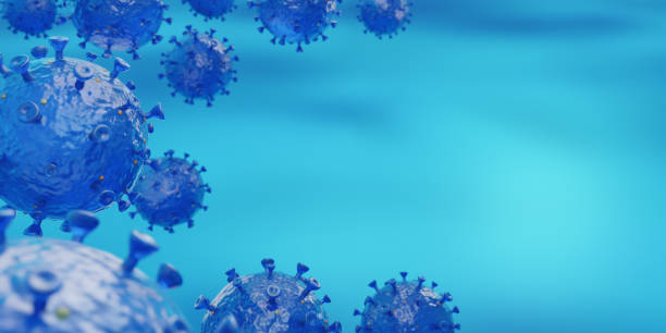 covid-19, coronavirus illustration mit hintergrund. - dna epidemiology patient science stock-fotos und bilder