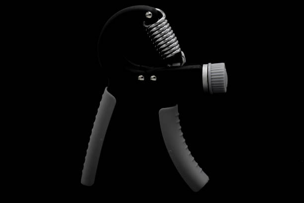 istock Wrist Exercise Equipment in black background 1216489284