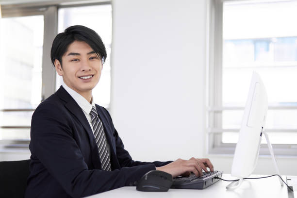 istock A Japanese male businessman 1216489725