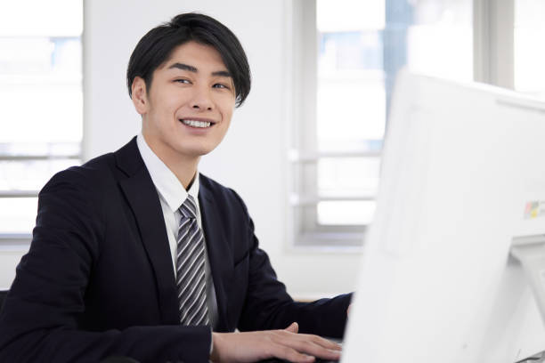 istock A Japanese male businessman 1216489728