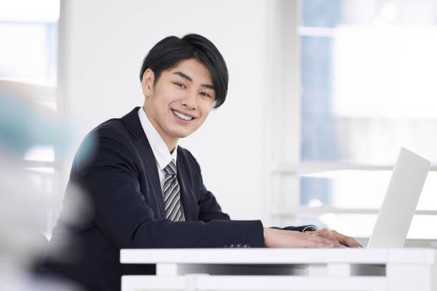 istock A Japanese male businessman 1216489756