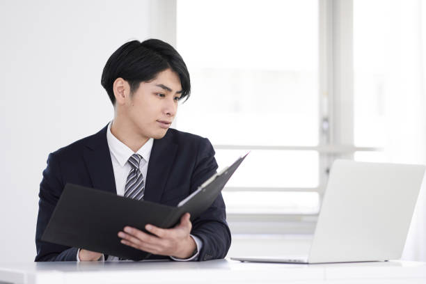 istock A Japanese male businessman 1216489759