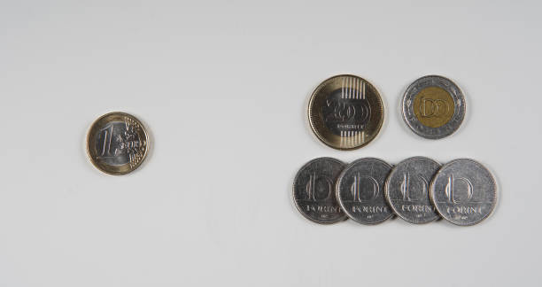 istock Hungarian forint euro exchange rate. 340huf 1216490425