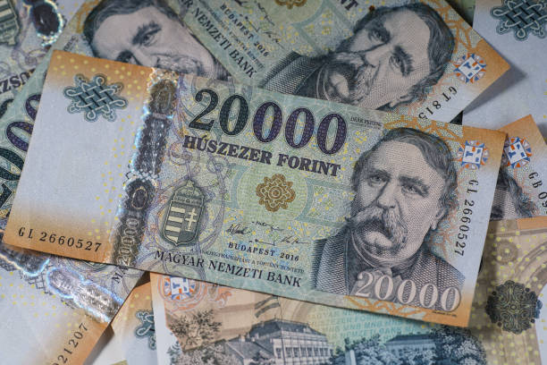 istock Hungarian 20000 Forint banknotes. Hungary, Europe. 1216490599