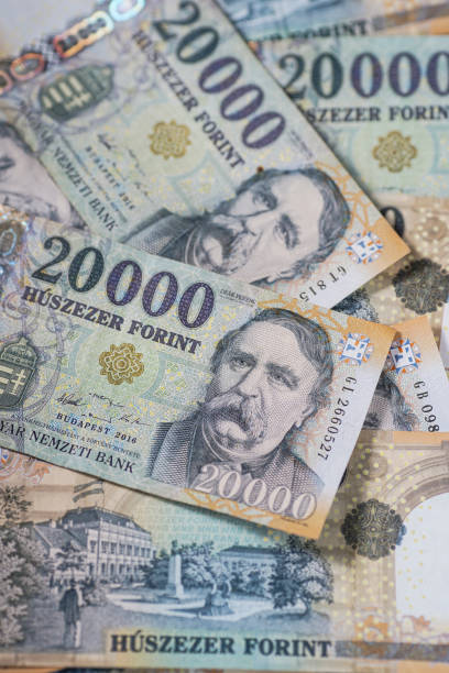 istock Hungarian 20000 Forint banknotes. Hungary, Europe. 1216490604