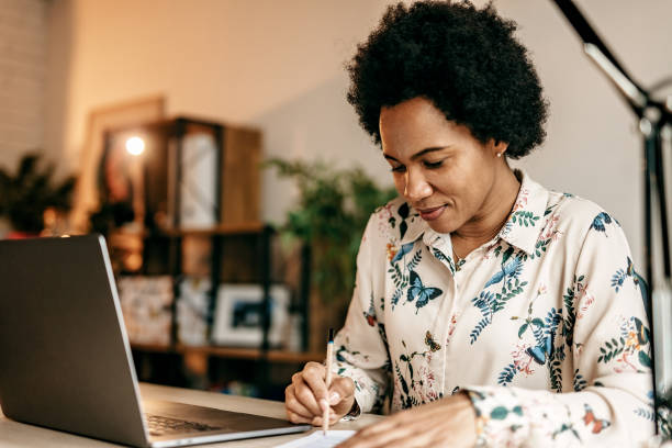 istock Multitasking of young female entrepreneur 1216490622