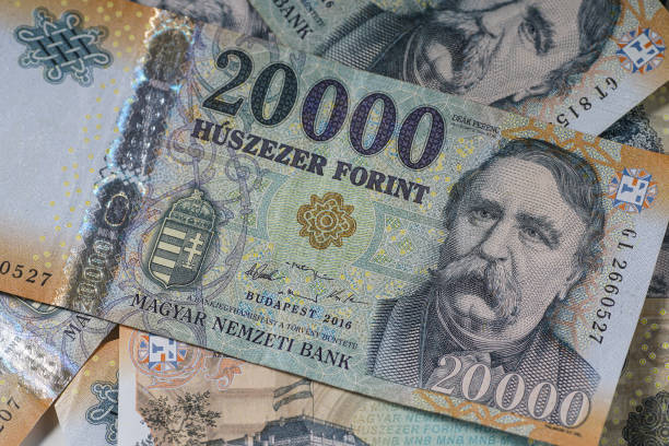 istock Hungarian 20000 Forint banknotes. Hungary, Europe. 1216490638