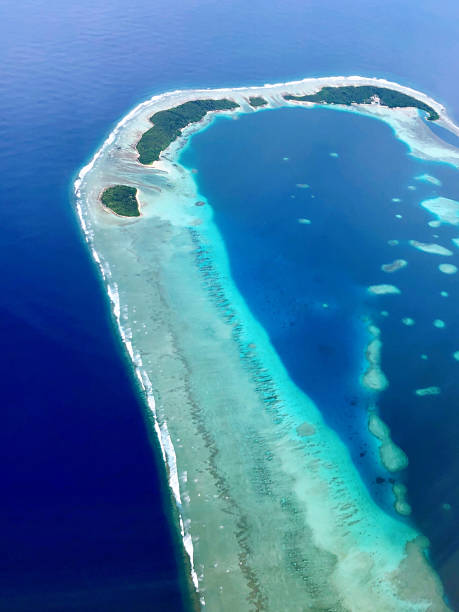 istock The beautiful atolls in the Pacific Ocean 1216499449