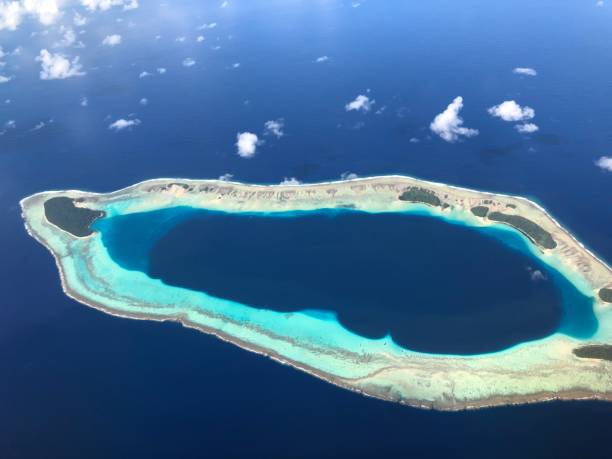 istock The beautiful atolls in the Pacific Ocean 1216500392
