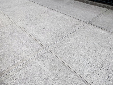 Concrete sidewalk detail