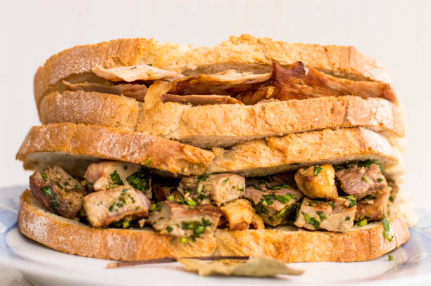istock Barbecue hot Sandwich. 1216503125
