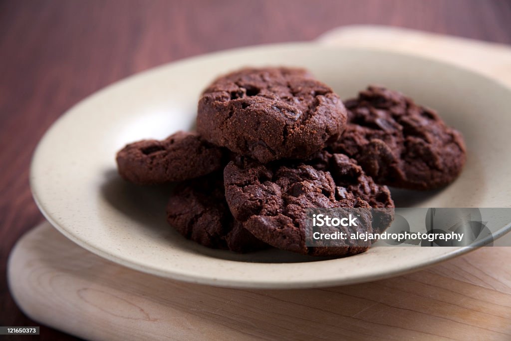 Biscoitos de chocolate - Foto de stock de Biscoito royalty-free